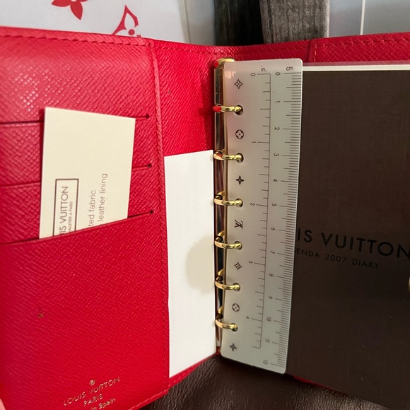 EUC Louis Vuitton PM Damier Ebene agenda Date code CA1006 - Picture 4 of 16